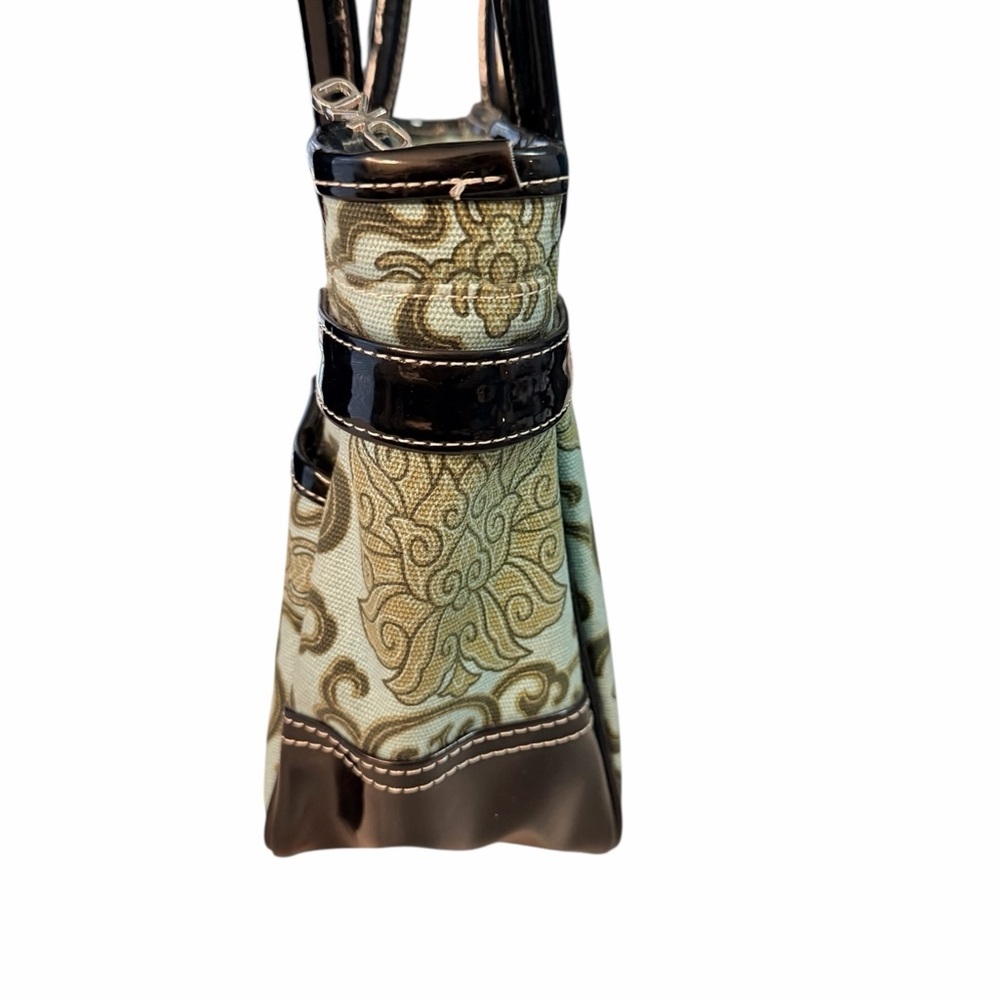 🩷 FREE WITH ANY PURCHASE Chic Black and Turquoise Green Insulated Tote Lunch Bag - Picture 6 of 11